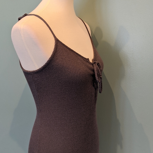 Grey Slip Dress - Picture 6 of 9